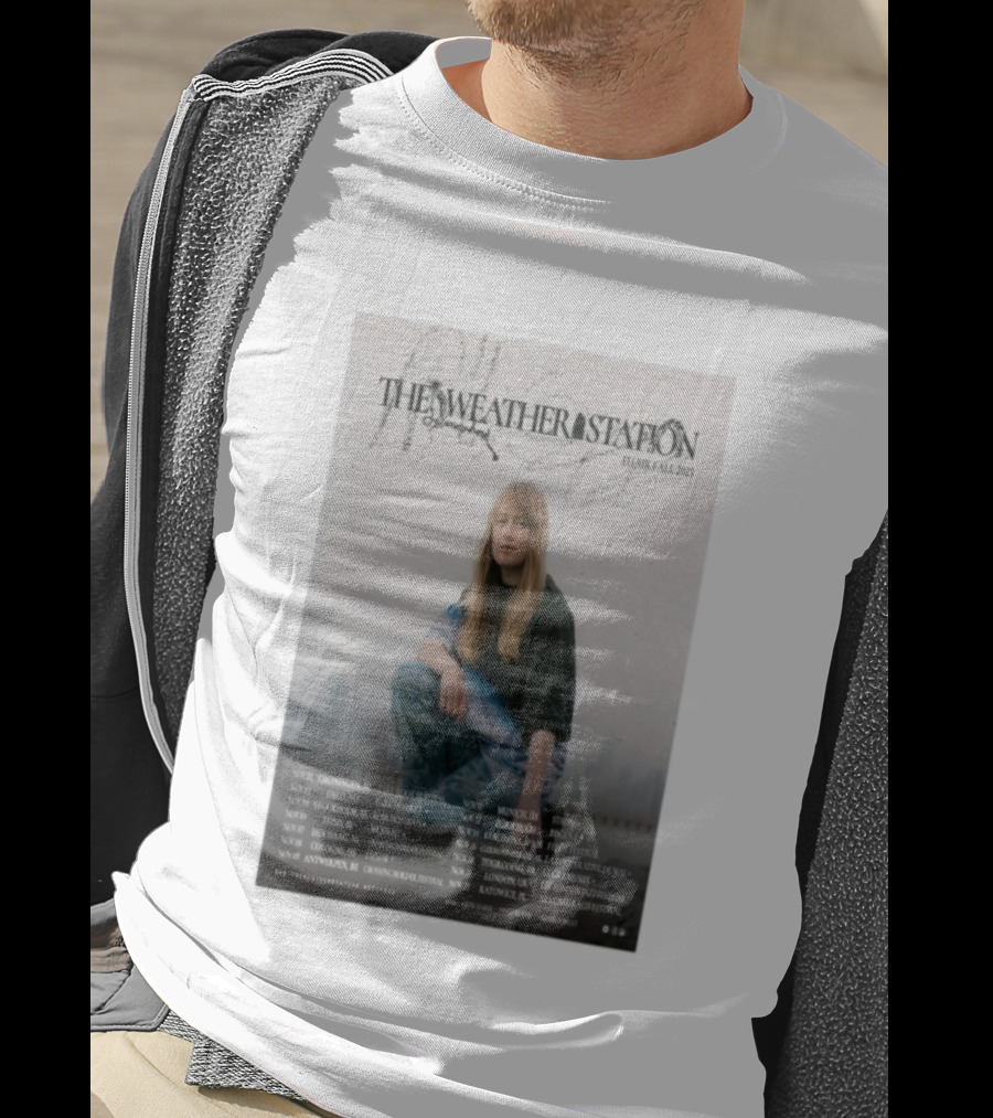 The Weather Station EU UK Fall 2025 Tour Dates And Locations T-Shirt