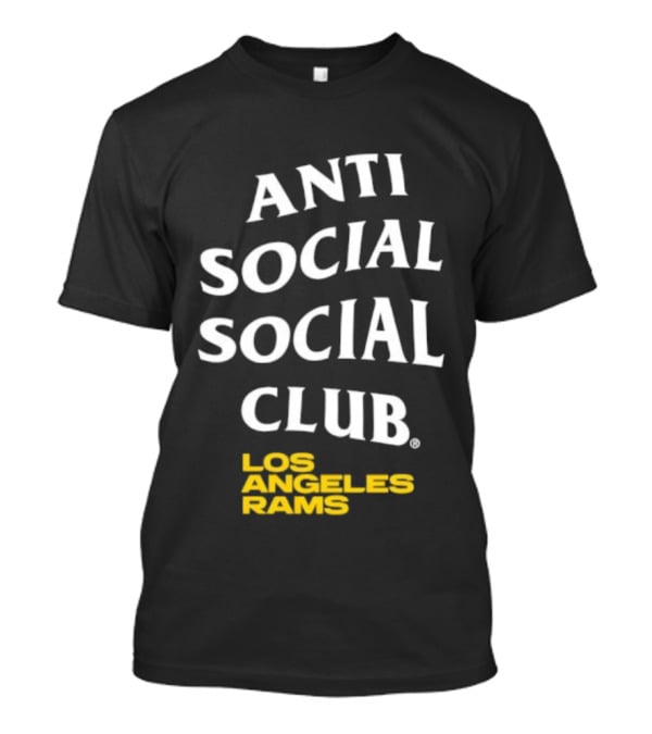 Anti Social Social Club Los Angeles Rams T-Shirt