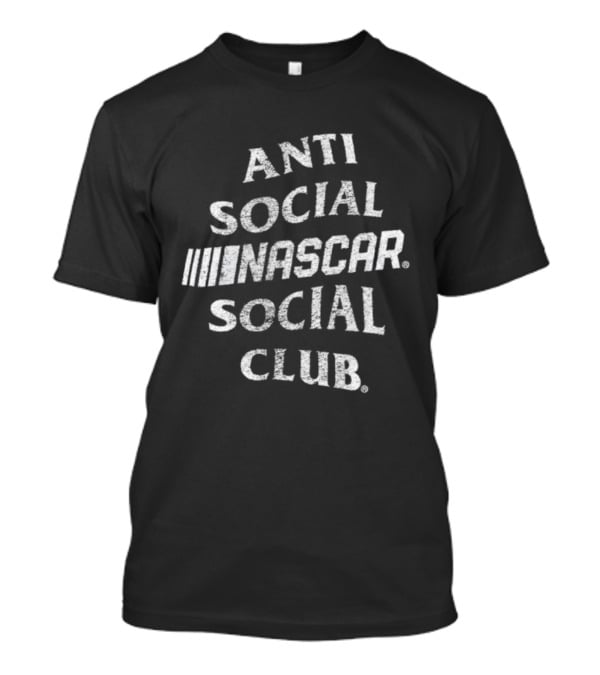 Anti Social Social Club NASCAR Collaboration Speed Graphic T-Shirt