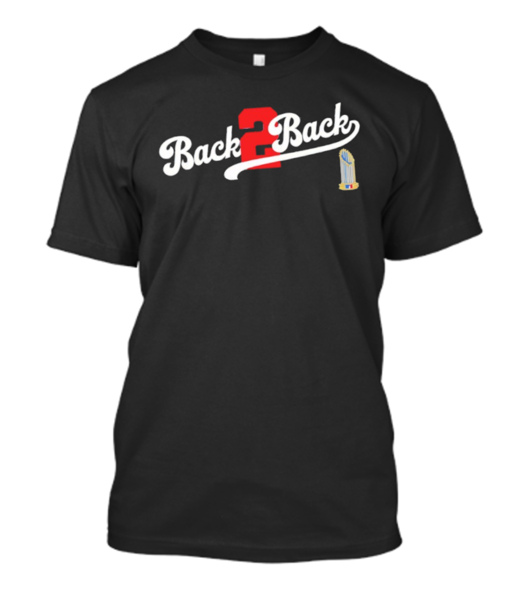 Los Angeles Dodgers Back 2 Back World Series Champions T-Shirt