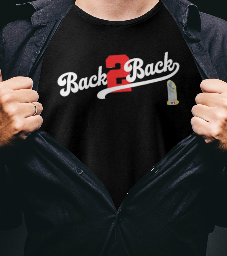 Los Angeles Dodgers Back 2 Back World Series Champions T-Shirt