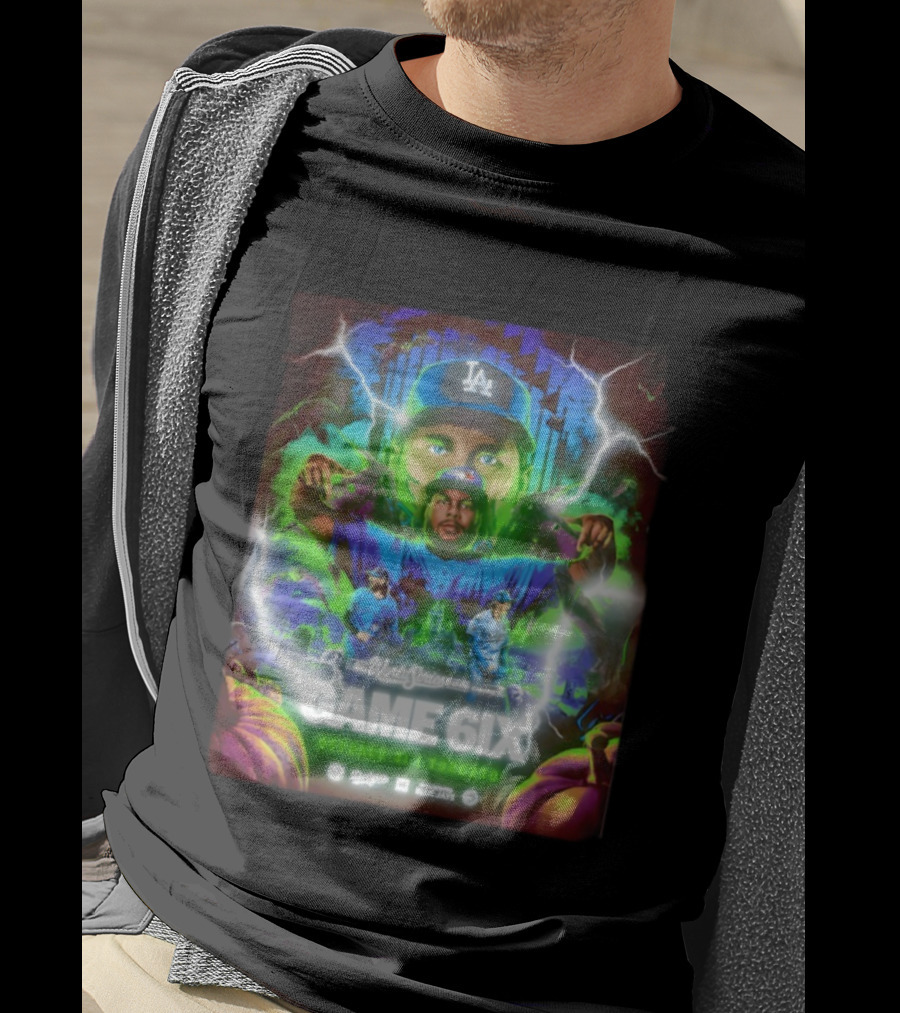 Los Angeles Dodgers Vs Toronto Blue Jays World Series Game 6ix October 31 Toronto T-Shirt