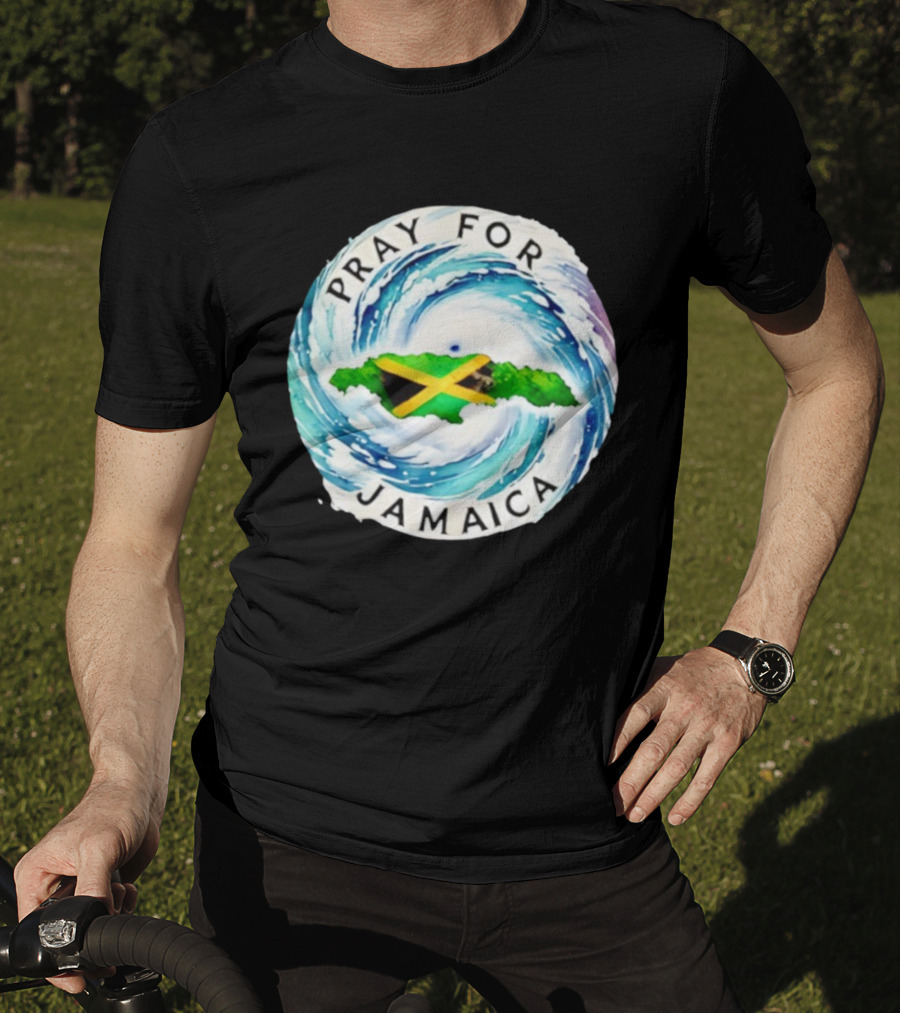 Pray For Jamaica Strong Hurricane Melissa Support T-Shirt