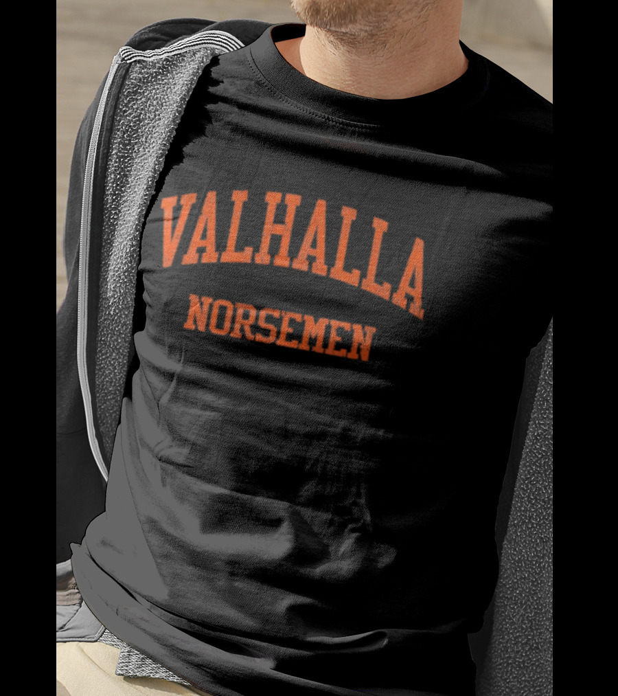Valhalla High School Norsemen El Cajon CA Vintage Sports Theme T-Shirt