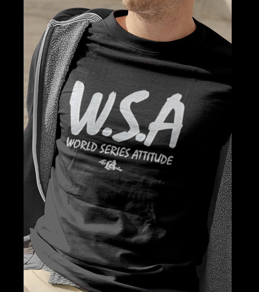 W S A World Series Attitude Dodgers T-Shirt