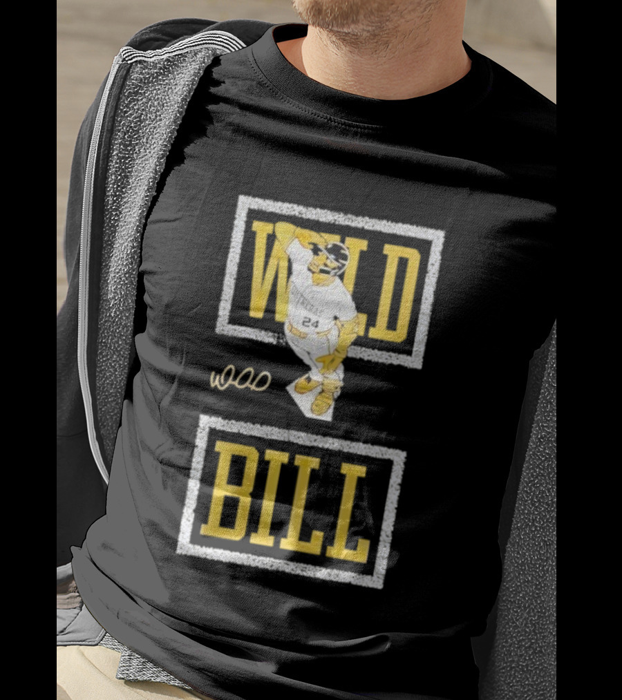 William Contreras Wild Bill Salute Milwaukee Brewers Baseball Signature T-Shirt