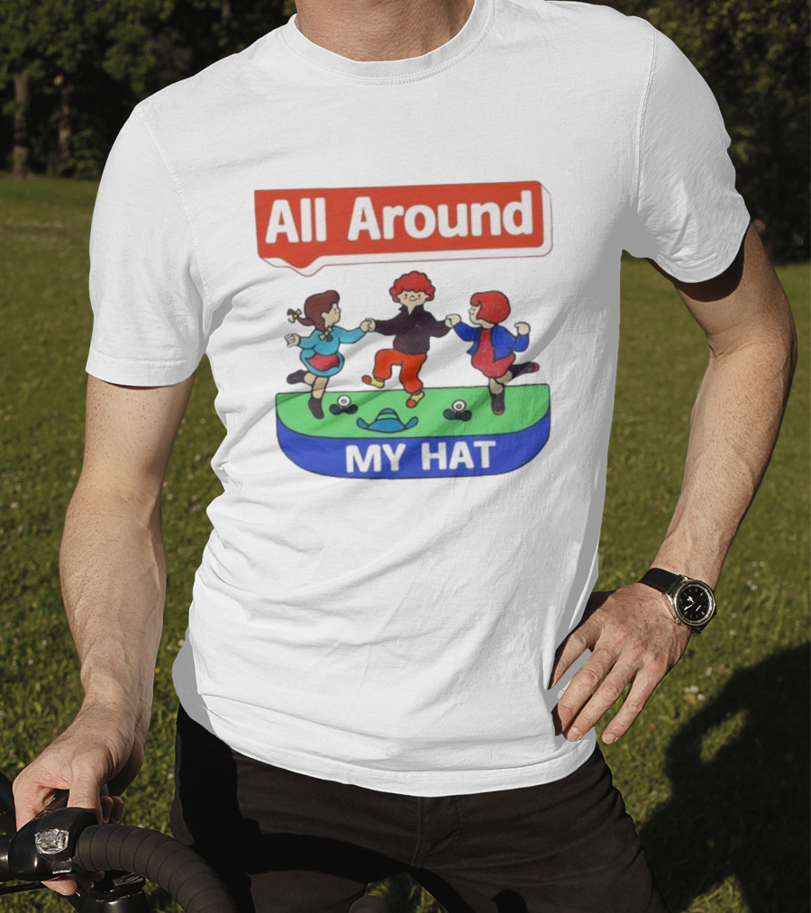 All Around My Hat Dancing Trio Art T-Shirt