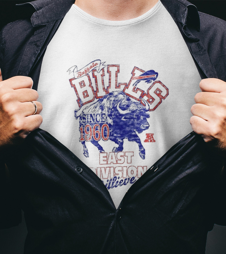 Buffalo Bills Since 1960 East Division Billieve T-Shirt