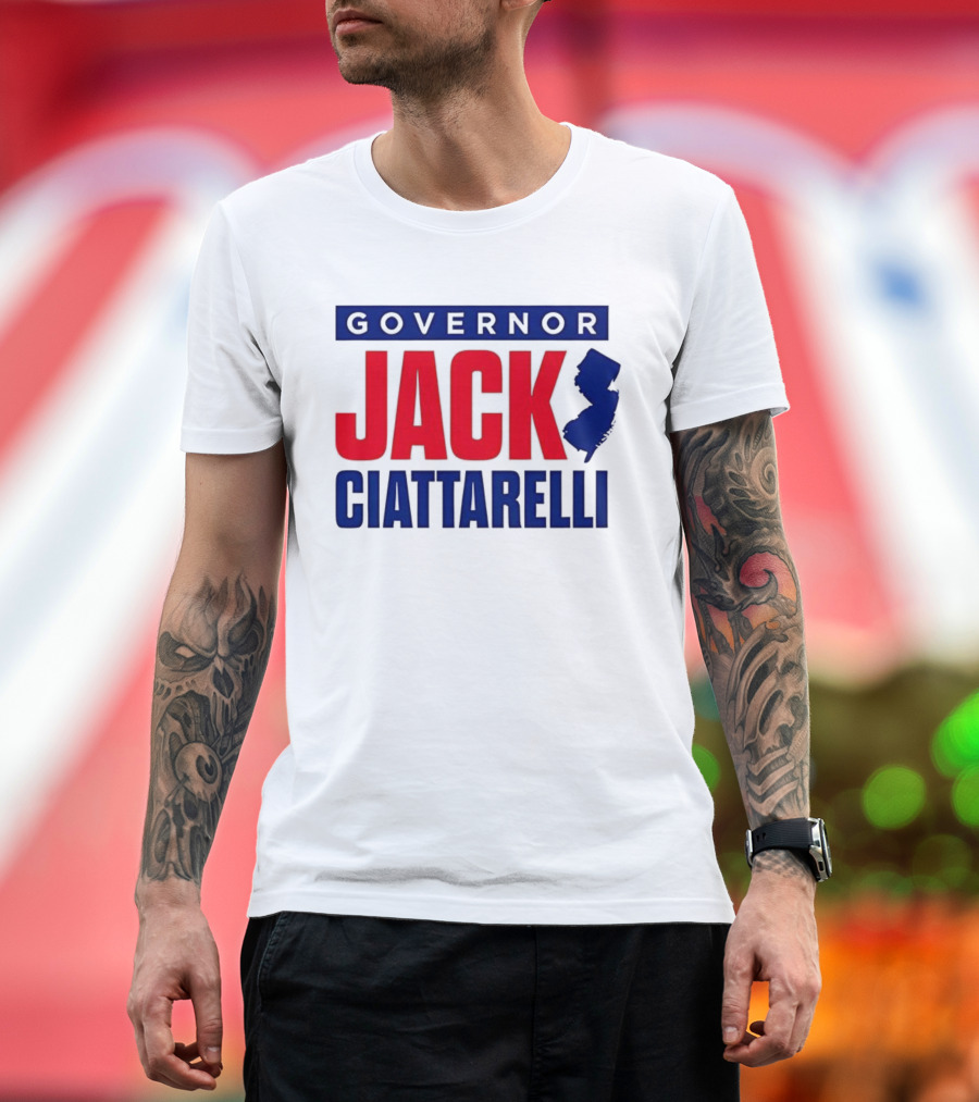 Governor Jack Ciattarelli 2025 New Jersey Campaign T-Shirt