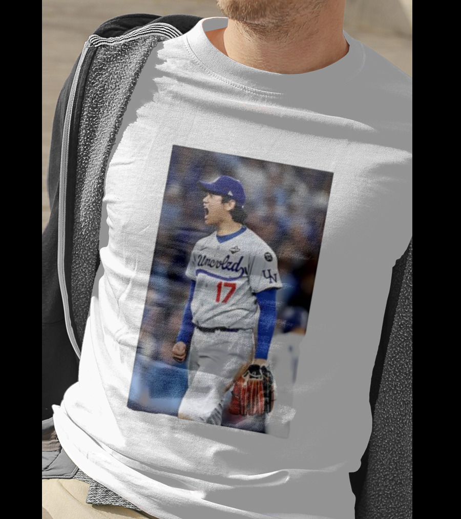 Shohei Ohtani Uncoded LA Player Number 17 T-Shirt