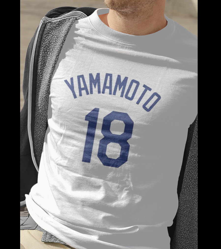 Yoshinobu Yamamoto 18 Los Angeles Dodgers MVP Cartoon T-Shirt