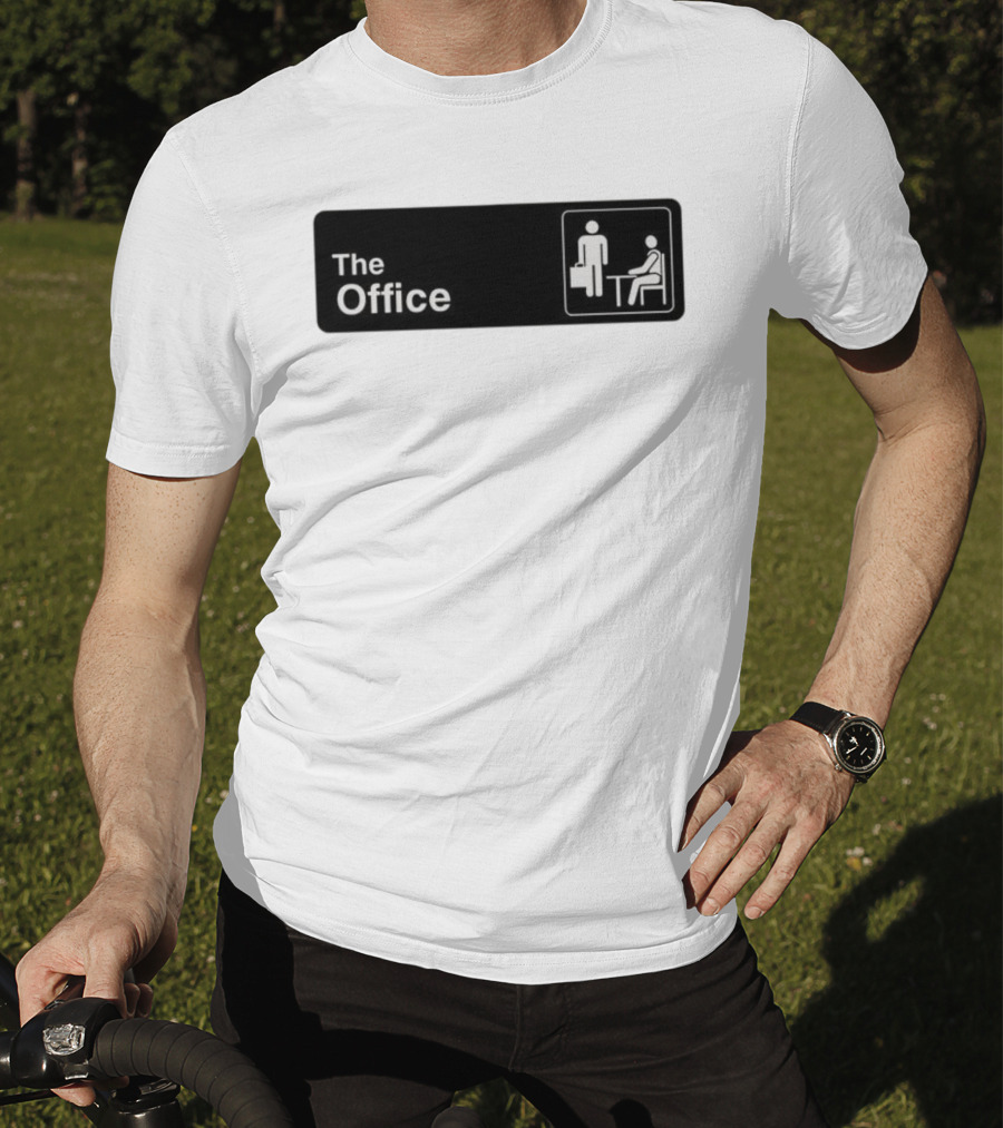 The Office Black And White Iconic Symbol Design T-Shirt