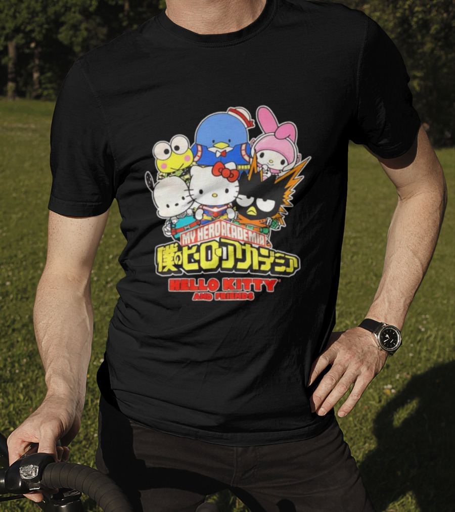 My Hero Academia Boku No Hiro Akademia Hello Kitty And Friends T-Shirt