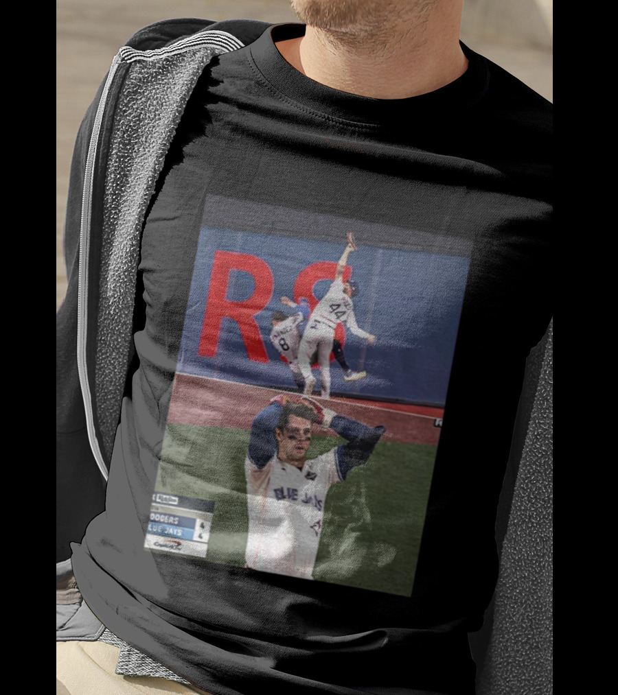 Los Angeles Dodgers Blue Jays Epic World Series Catch 2025 T-Shirt