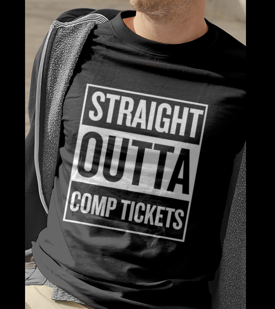 Straight Outta Comp Tickets Retro T-Shirt
