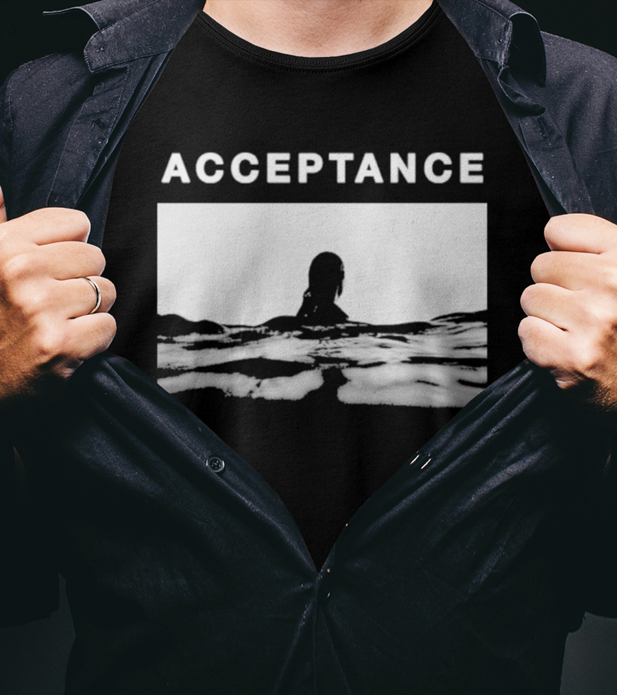 ACCEPTANCE Wild Free Ocean Silhouette T-Shirt