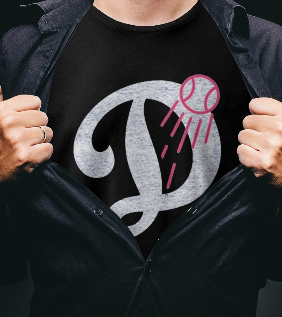 Los Angeles Dodgers Deceptor Baseball D Logo T-Shirt