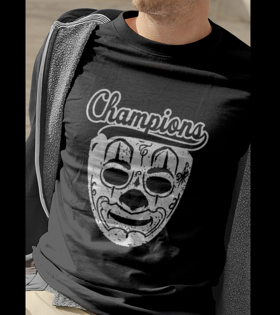 Los Angeles Dodgers Champions Game Day MLB World Series 2025 Mask T-Shirt