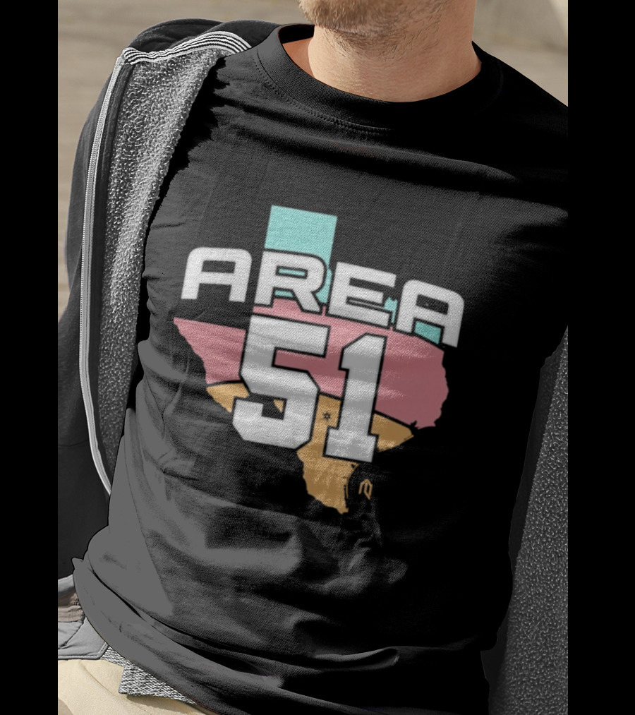 San Antonio Spurs Area 51 Texas Basketball Theme T-Shirt