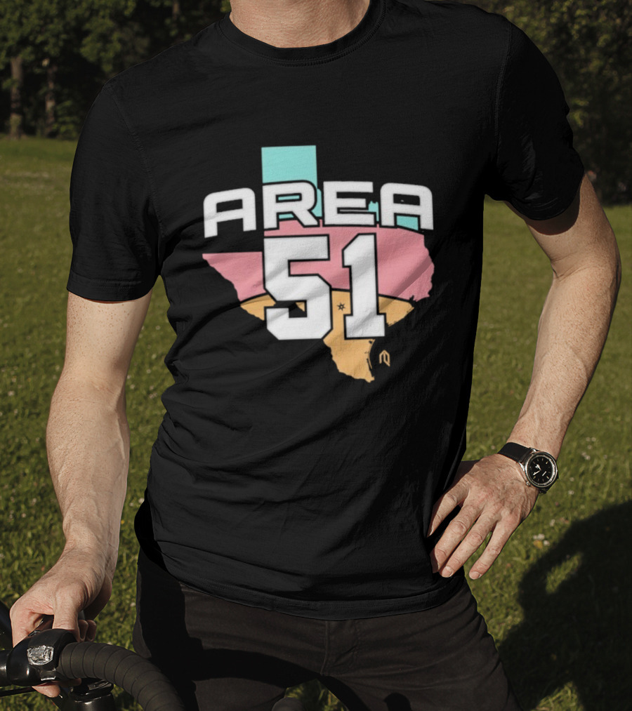 San Antonio Spurs Area 51 Texas Basketball Theme T-Shirt