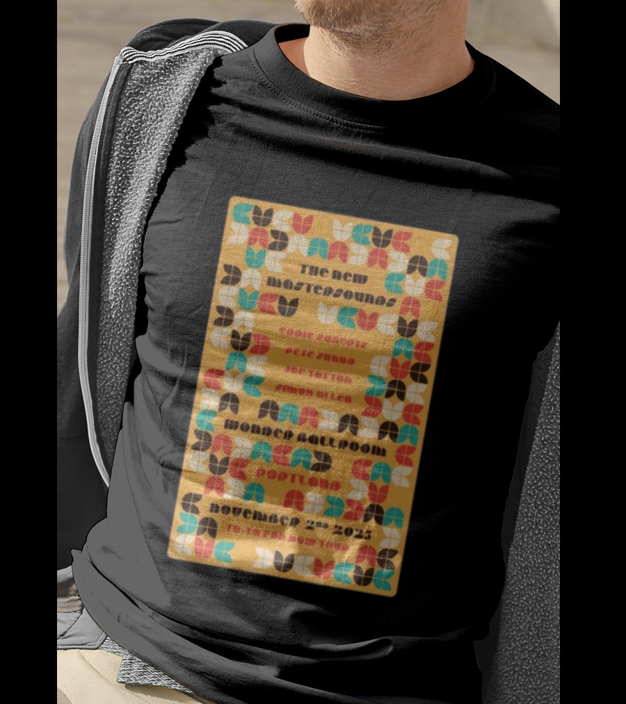The New Mastersounds Wonder Ballroom November 2 2025 Portland To-Ta Top Now Tour T-Shirt