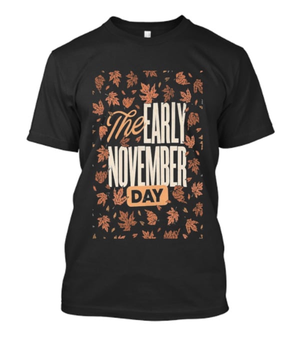 The Early November Day Leaf Pattern 2025 Tour T-Shirt