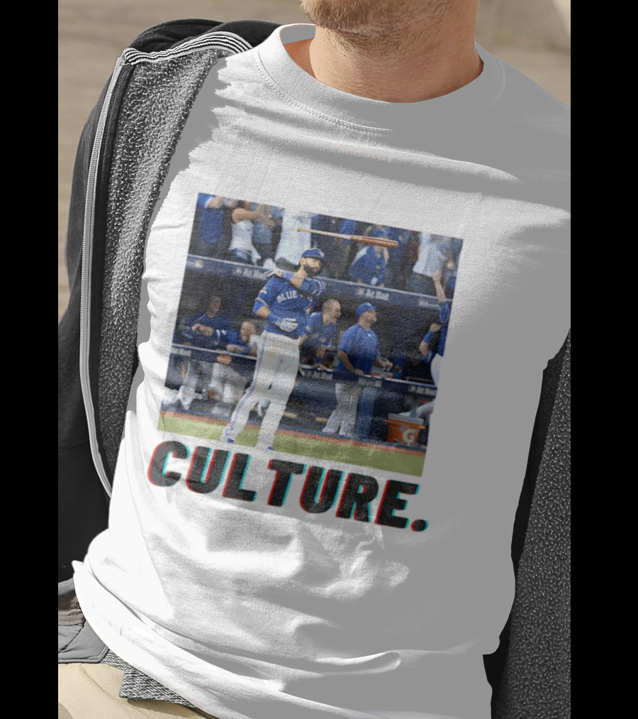 Blue Jays Jose Bautista Iconic Bat Flip Culture Celebration T-Shirt