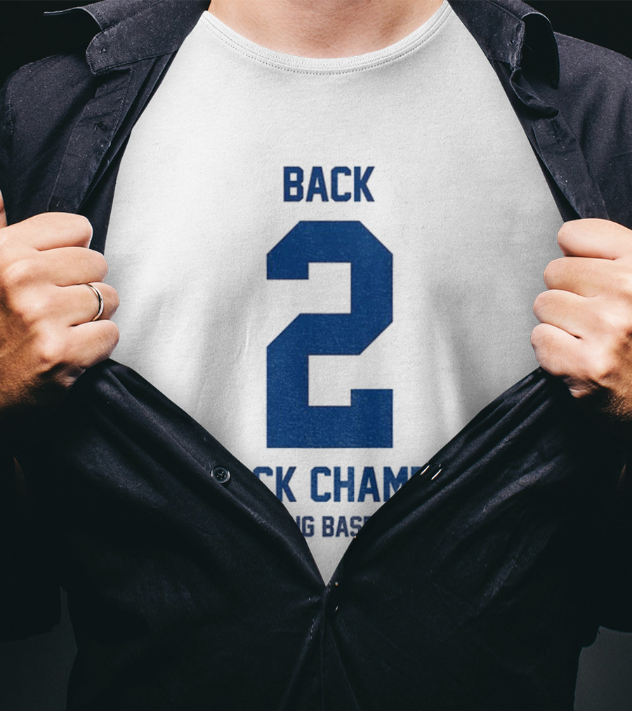 Back 2 Back Champs Ruining Baseball T-Shirt
