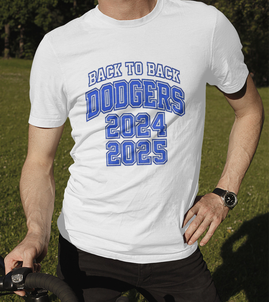 Back To Back Dodgers 2024 2025 T-Shirt