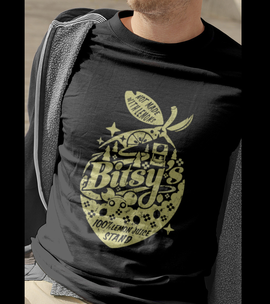Bitsy Stand 100% Lemon Juice Not Made With Lemons T-Shirt