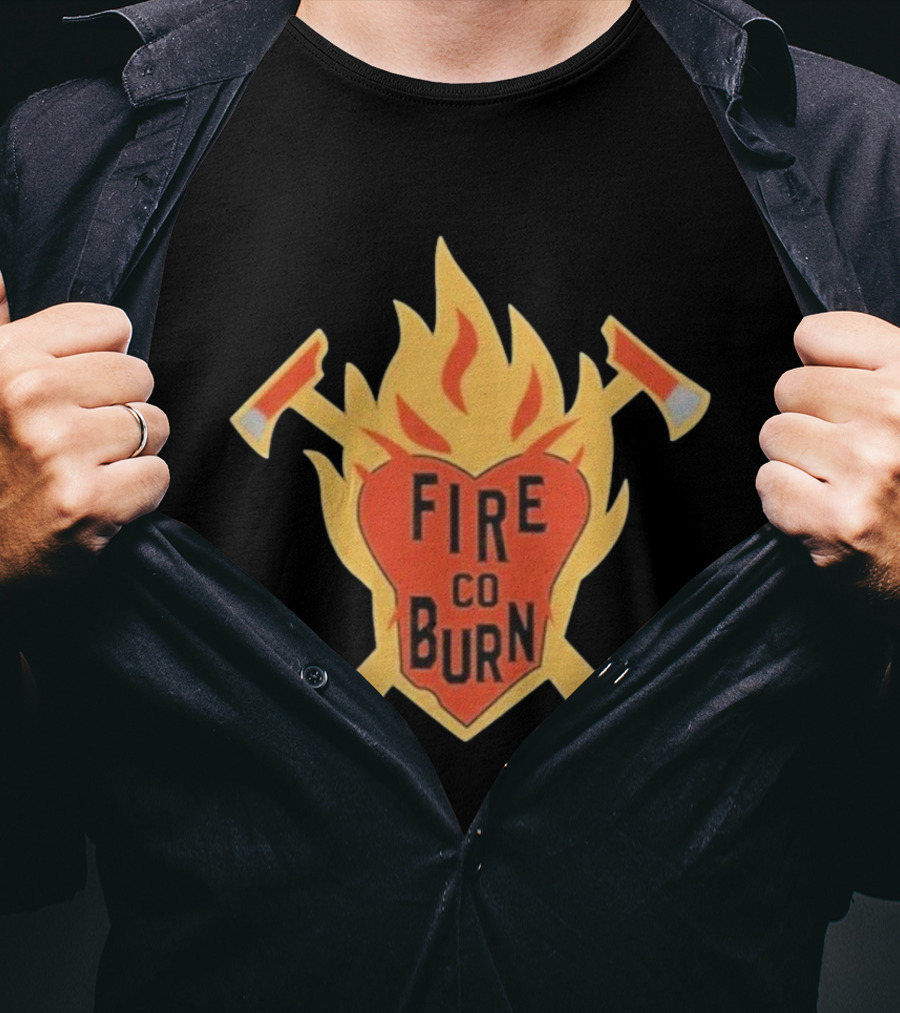 Fire Country Sharon Fire Co Burn Axes And Flames T-Shirt