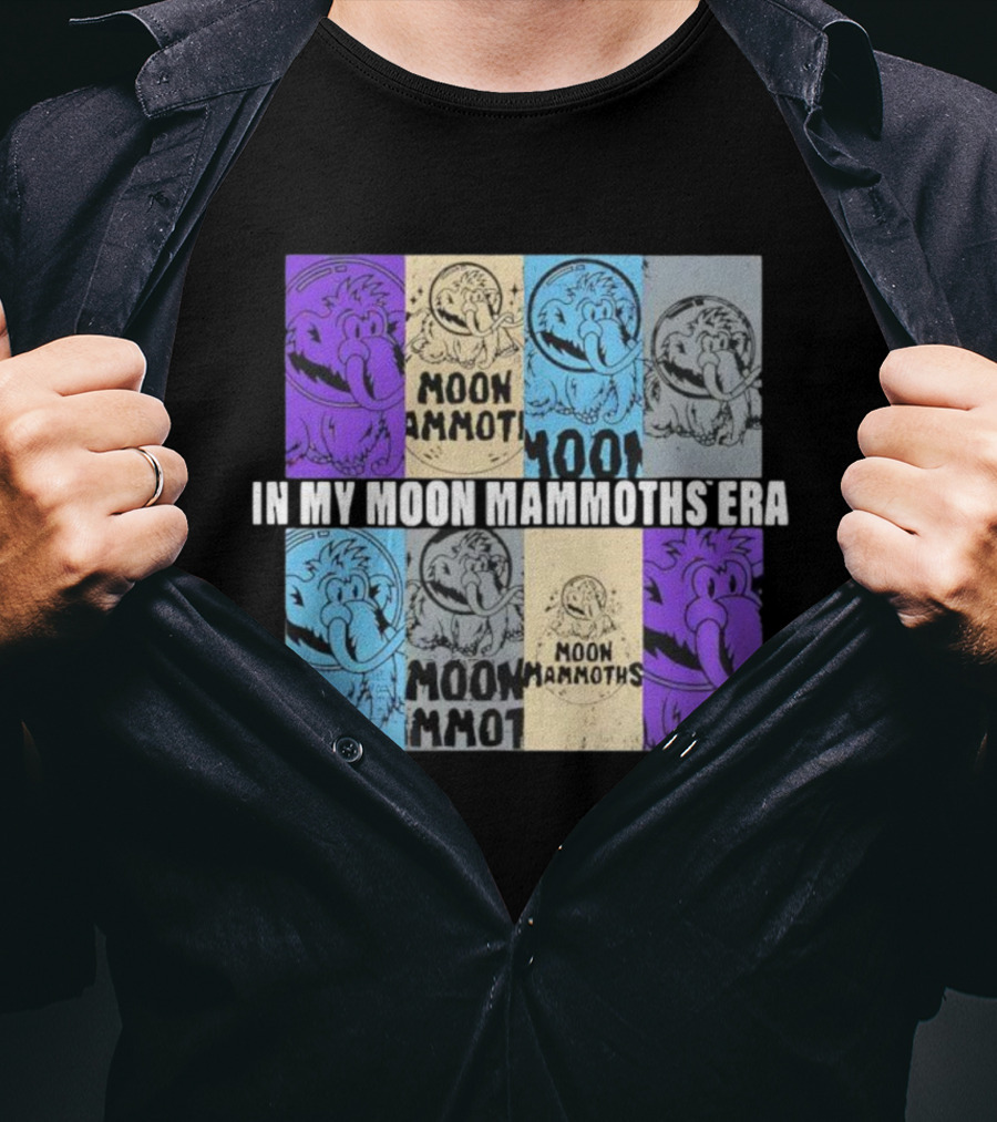 Erie SeaWolves Moon Mammoths Era 108 T-Shirt