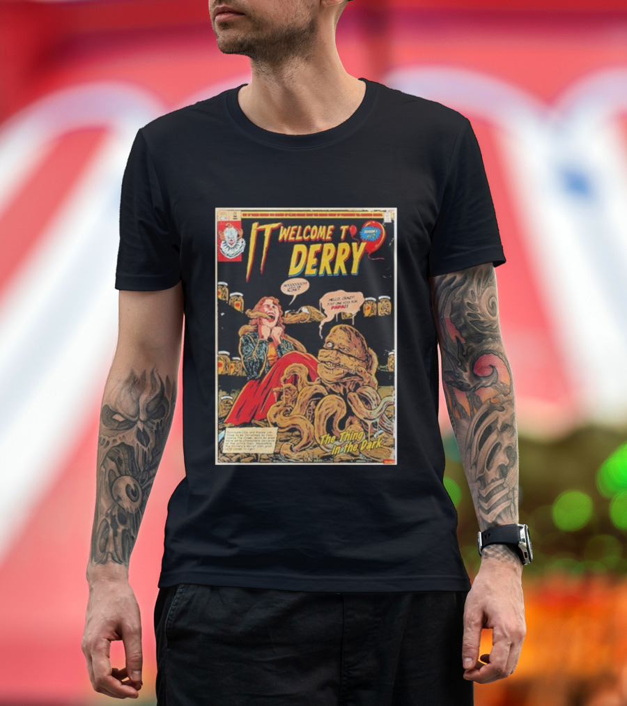 IT Welcome To Derry Season 1 Number 2 The Thing In The Dark Comic 2025 T-Shirt