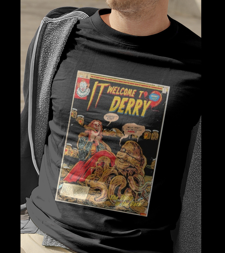 IT Welcome To Derry Season 1 Number 2 The Thing In The Dark Comic 2025 T-Shirt