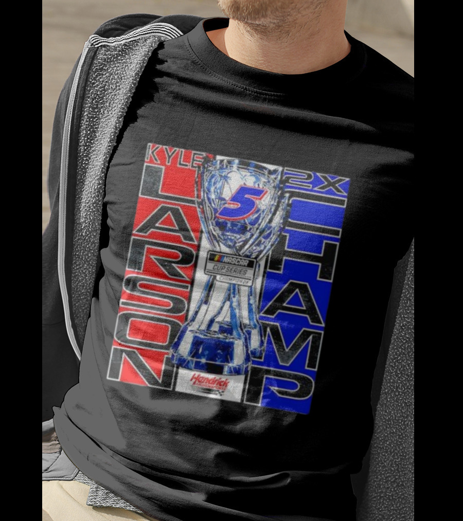 Kyle Larson 2x NASCAR Cup Series Champ Hendrick Motorsports T-Shirt