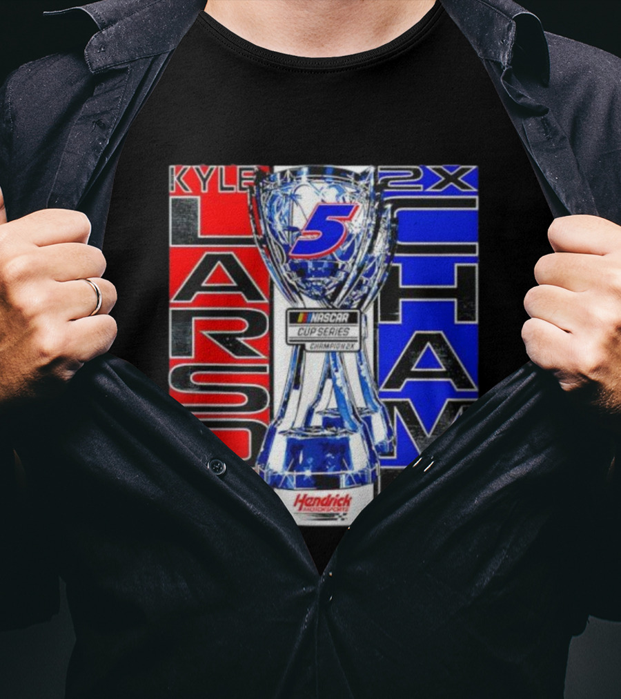 Kyle Larson 2x NASCAR Cup Series Champ Hendrick Motorsports T-Shirt