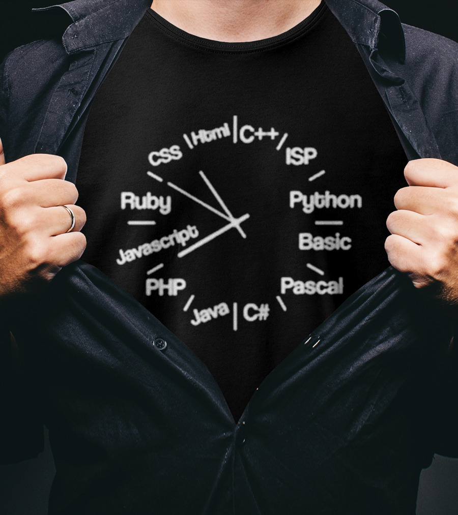Leverage Redemption Breanna Casey Programming Languages CSS HTML C++ Ruby Python JavaScript PHP Java C# ISP Basic Pascal T-Shirt