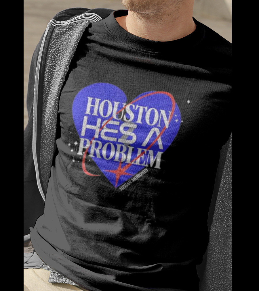 Houston He’s A Problem Heart Tour Graphic T-Shirt