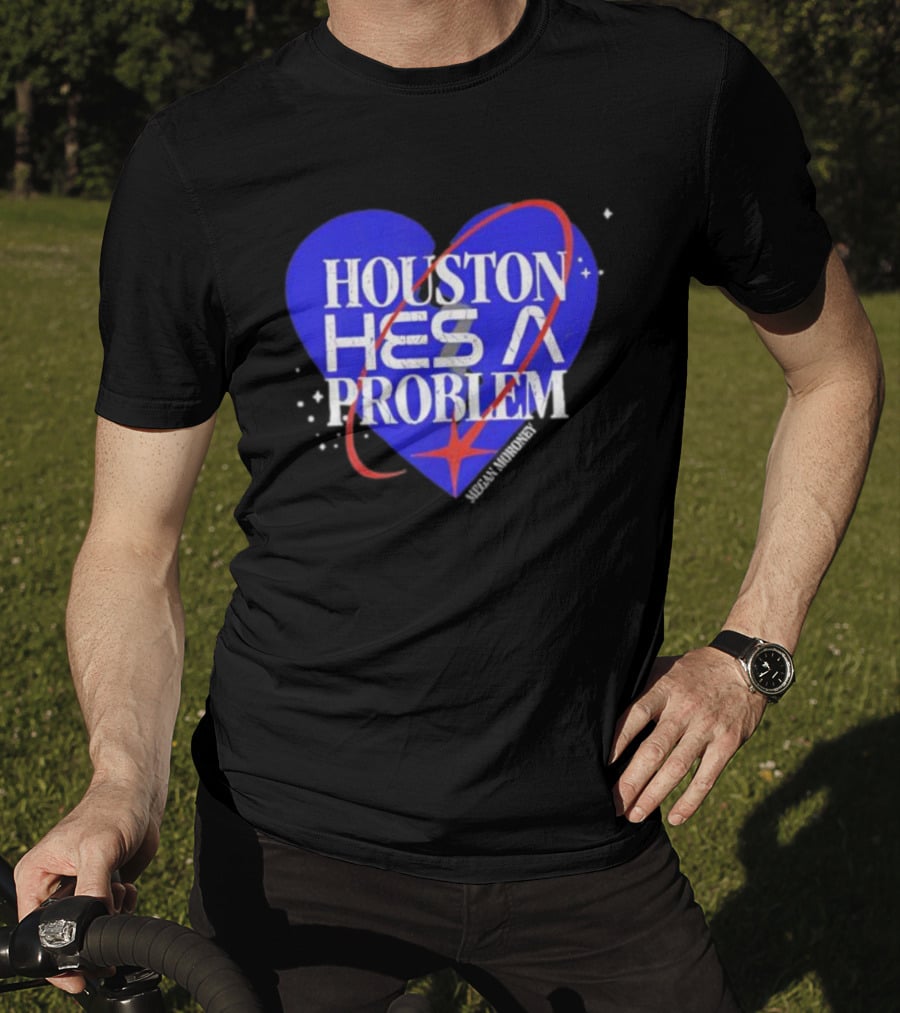 Houston He’s A Problem Heart Tour Graphic T-Shirt