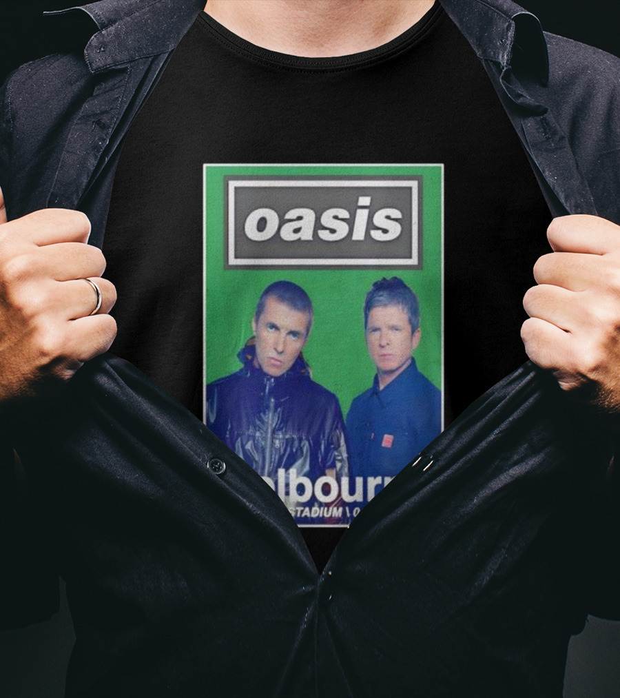 Oasis Melbourne November 4 2025 Marvel Stadium T-Shirt