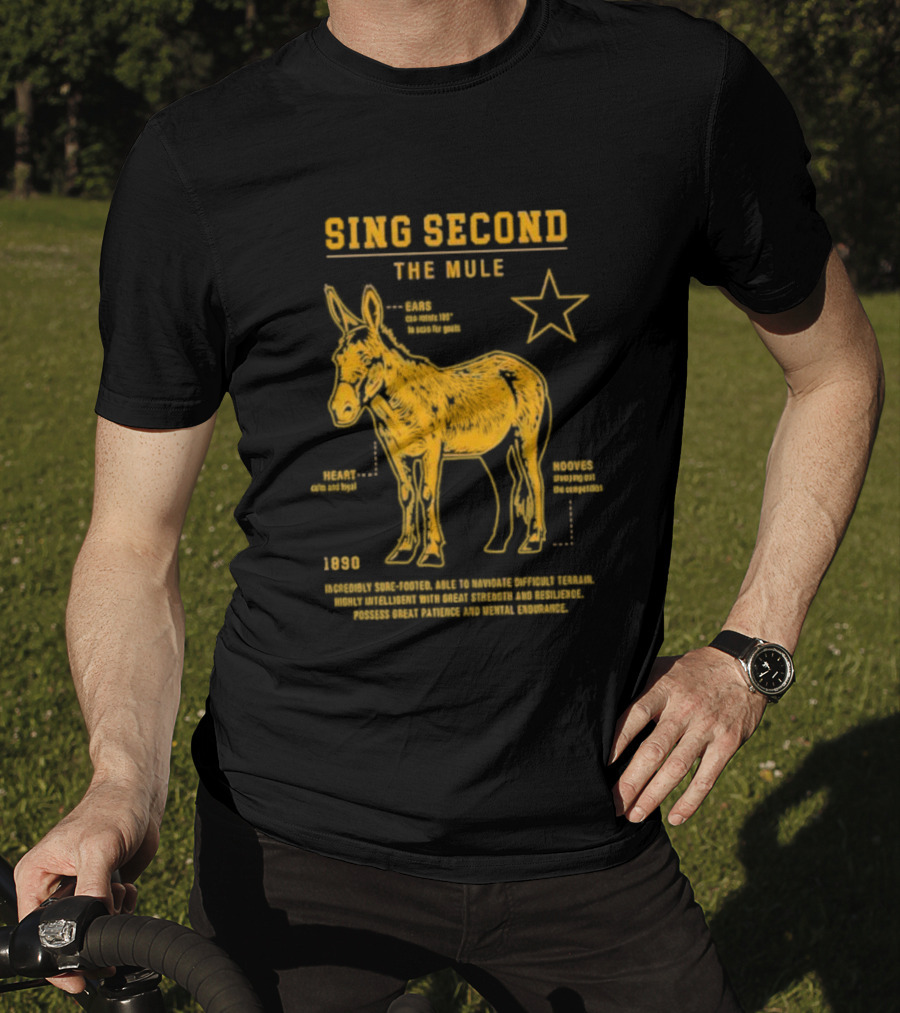 Sing Second The Mule 1890 Star Chart T-Shirt