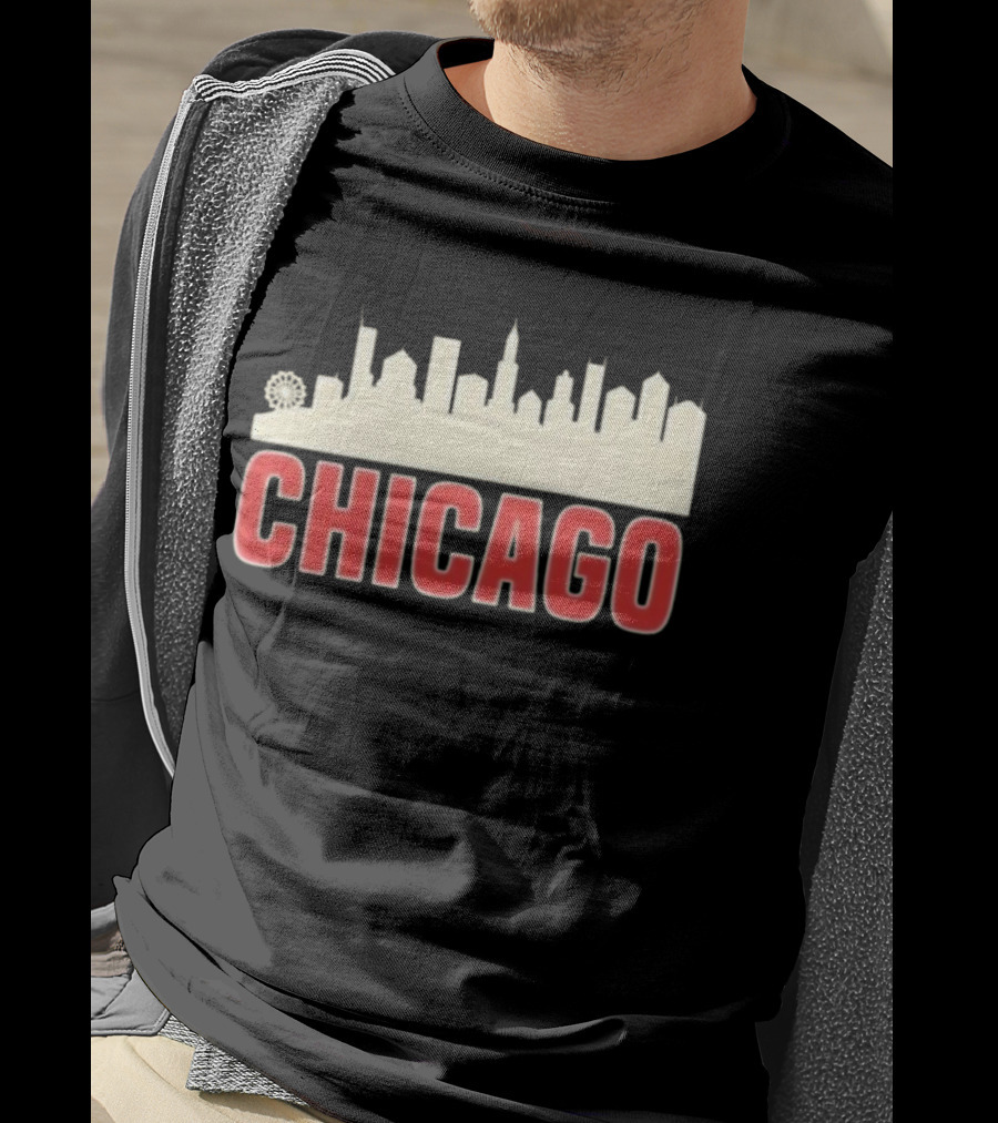The Conners Jackie Harris Chicago Skyline T-Shirt