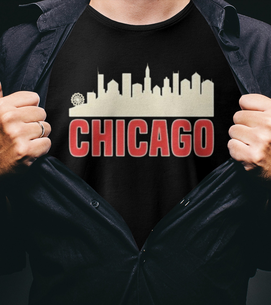 The Conners Jackie Harris Chicago Skyline T-Shirt
