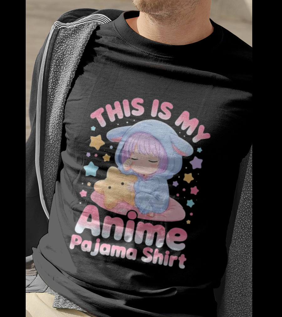 This Is My Anime Pajama Cute Sleeping Girl Kawaii T-Shirt