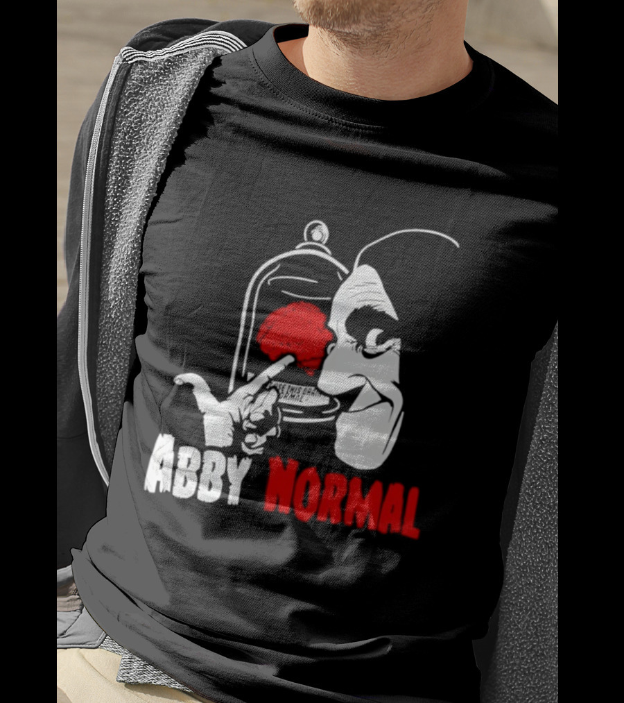 Abby Normal Red Brain Young Frankenstein Character настрой T-Shirt