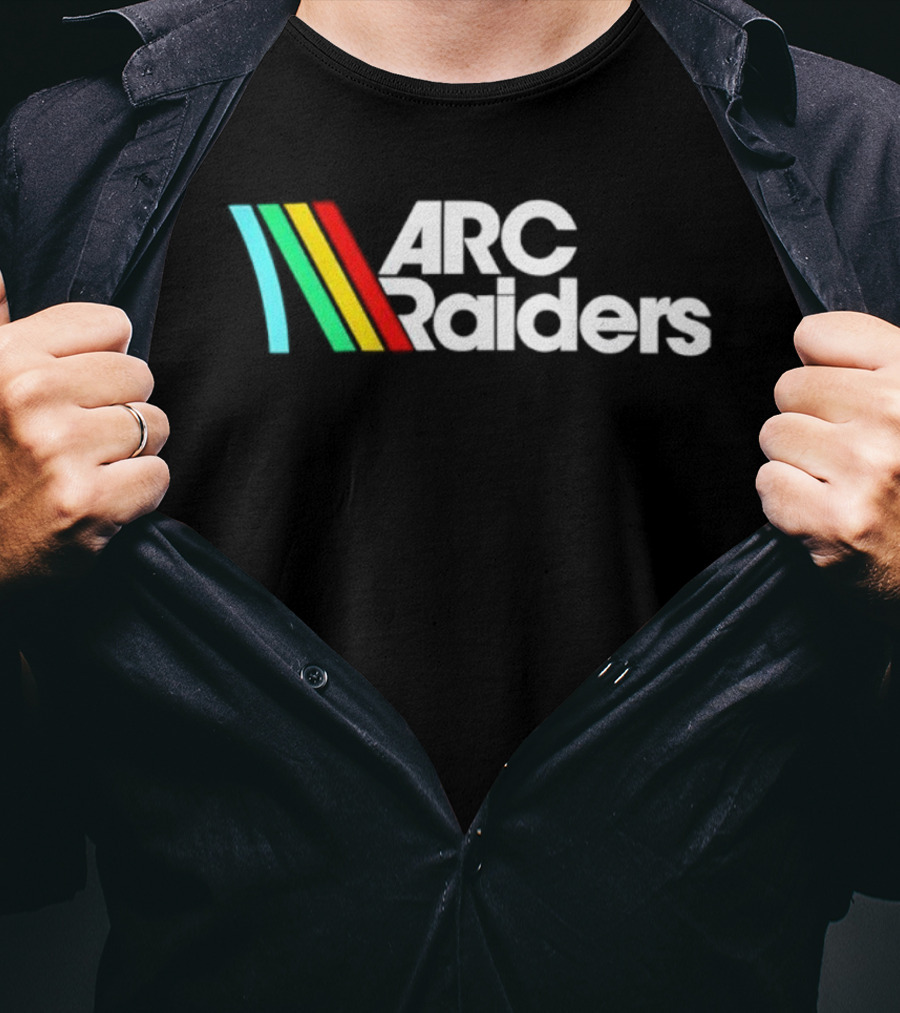 ARC Raiders Multicolor Retro Text Design T-Shirt