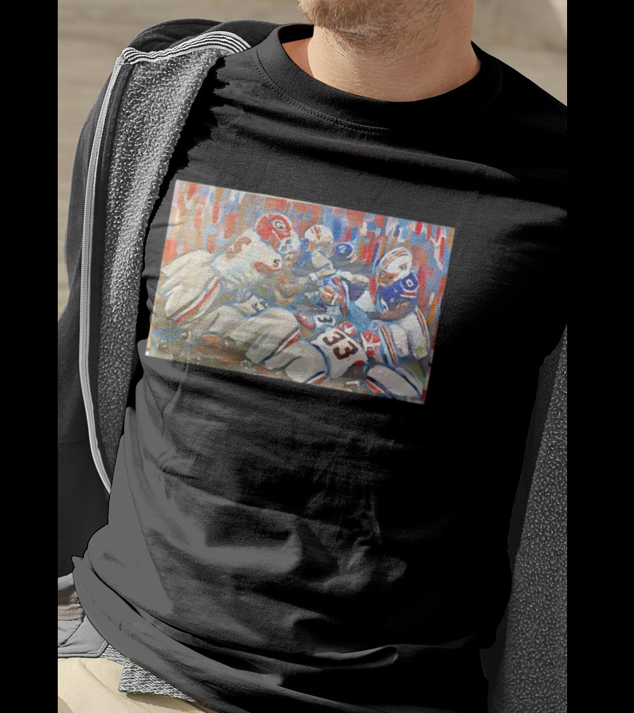 Georgia Vs Auburn Historic Gridiron Clash Power Passion And Glory In American Football Battle T-Shirt