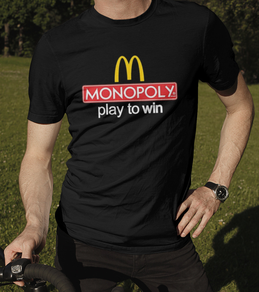 Monopoly Play To Win McDonald's Iconic Game Collaboration T-Shirt