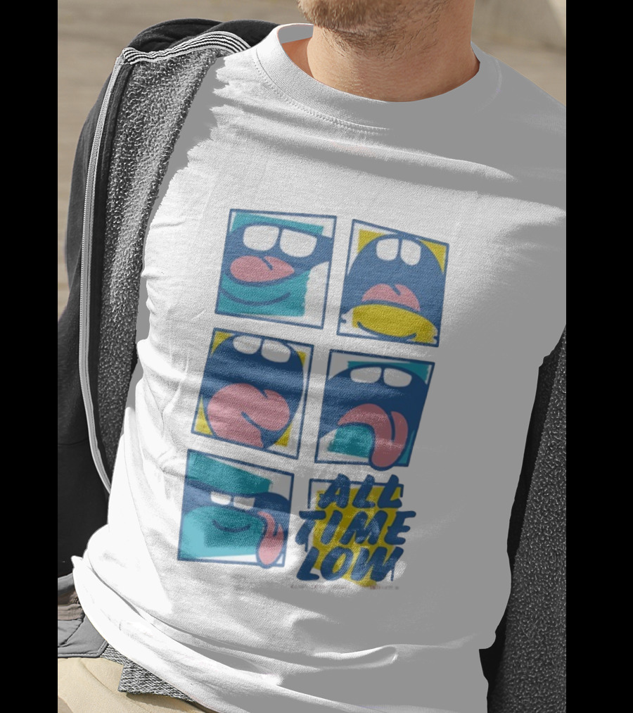 All Time Low Tour Grand Rapids Michigan Pop Art Expressions T-Shirt
