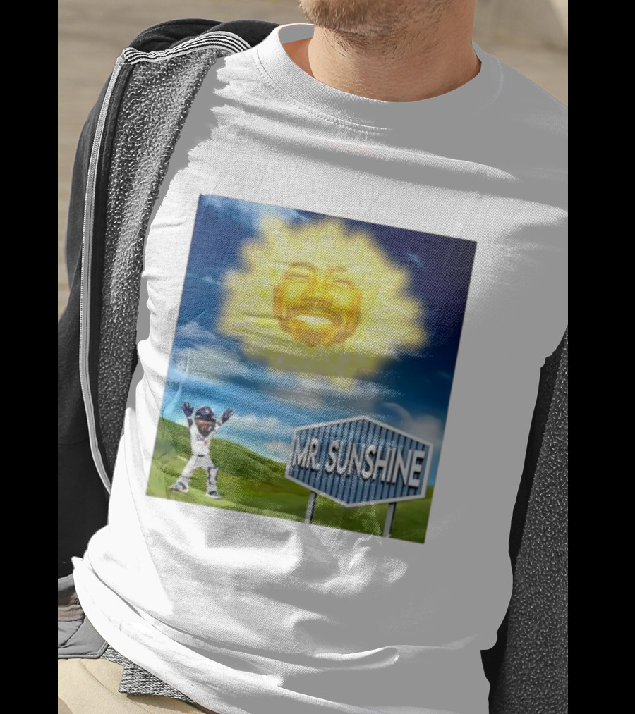 Dodgers Celebration Mini Mr. Sunshine LA Baseball Player T-Shirt